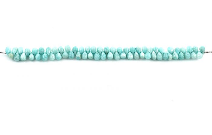 Amazonite 4X6mm Faceted Tear Drops (Calibrated)
