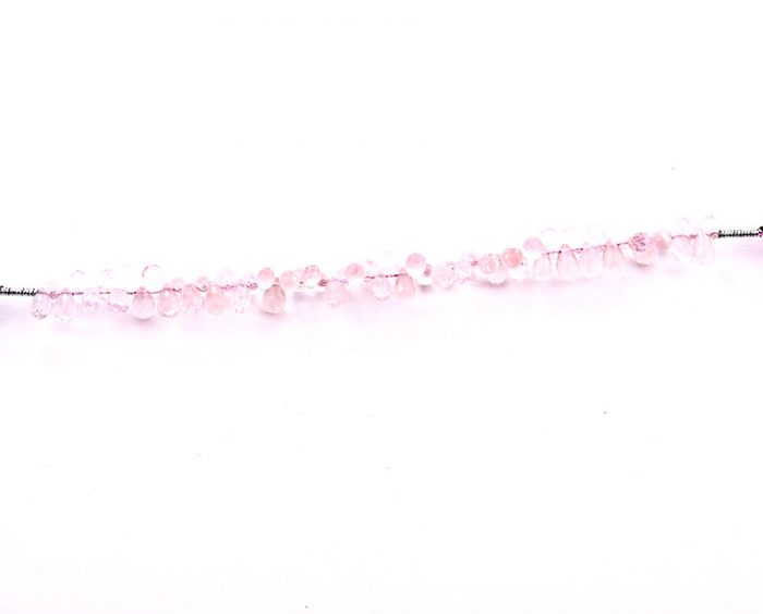 Rose Quartz 3X5mm Faceted Tear Drops (Calibrated)
