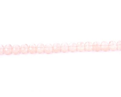 Rose Quartz 10X13mm Faceted Oval Faceted (Center Drill)