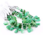 Chrysoprase 9x15 Faceted Pyramid