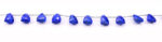 Lapis Lazuli 9x15mm Faceted Pyramid - Image 2