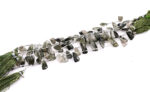 Green Rutile 9x15mm Faceted Pyramid - Image 4