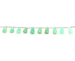 Chrysoprase 9x15mm Faceted Pyramid - Image 2
