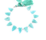 Amazonite 9x15mm Faceted Arrowhead - Image 2