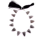 Gray Moonstone 9x15mm Faceted Arrowhead - Image 2