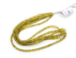 Sapphire Apple Green 3-5mm Faceted Heishi