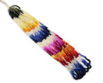 Multi Sapphire  3mm Faceted Rondelle - Image 2