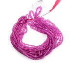 Pink Sapphire 2-3.5mm Faceted Rondelle