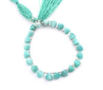 Amazonite 9x10mm Faceted Trilliant - Image 2