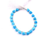 Turquoise 9x10mm Faceted Trilliant - Image 4