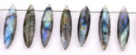 Labradorite 11x40mm Faceted Marquise - Image 2