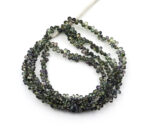 Natural Green Sapphire 3X4mm Faceted Tear Drop