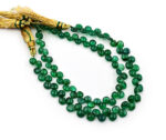 Natural Emerald   6mm Smooth Heart 49 ct. - Image 2