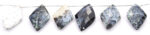 Dendrite opal 24x44mm Faceted Diamond Cut - Image 3