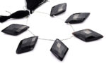 Black Onyx 24x44mm Faceted Diamond Cut - Image 2
