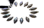 Labradorite 10x25mm Faceted Diamond Cut (Small)