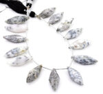 Dendrite opal 10x25mm Faceted Diamond Cut (Small) - Image 2