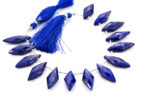 Lapis Lazuli 10x25mm Faceted Diamond Cut (Small) - Image 2