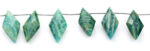 Russian Amazonite 10x25mm Faceted Diamond Cut (Small) - Image 3