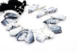 Dendrite opal 20x37mm Faceted Kite shape