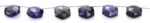 Iolite 11mm Faceted Haxagon - Image 3