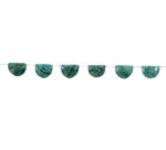 Russian Amazonite 10x15mm Faceted Half Moon - Image 3