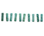 Russian Amazonite 7x28mm Faceted Rectangle - Image 3