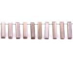 Gray Moonstone 7x28mm Faceted Rectangle - Image 3