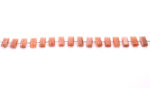 Peach Moonstone 8x16mm Faceted Rectangle Center Drill - Image 4
