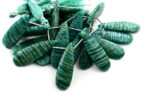 Russian Amazonite 15x45mm Faceted Pear