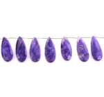 Cherorite 15x45mm Faceted Pear - Image 4