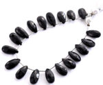 Black Spinal 7X15mm Faceted Pear - Image 3