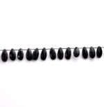 Black Spinal 7X15mm Faceted Pear - Image 4