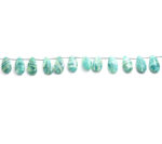 Russian Amazonite 7X15mm Faceted Pear - Image 4