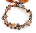 Golden Shine Moonstone 9mm Faceted Heart (Calibrated) - Image 3