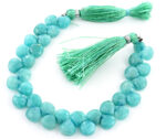 Amazonite 9mm Faceted Heart (Calibrated) - Image 2