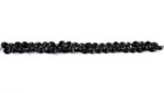 Black Spinal 9mm Faceted Heart (Calibrated) - Image 3