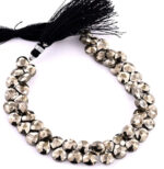 Pyrite 7mm Faceted Heart (Calibrated) - Image 5