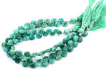 Russian Amazonite 7mm Faceted Heart (Calibrated) - Image 2