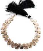 Smokey QTZ 7mm Faceted Heart (Calibrated) - Image 2