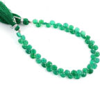 Green Onyx 5mm Faceted Heart (Calibrated) - Image 4