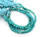 Turquoise 5mm Faceted Heart (Calibrated) - Image 2