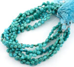 Turquoise 5mm Faceted Heart (Calibrated) - Image 3