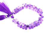 Amethyst 5X8mm Faceted Tear Drops (Calibrated) - Image 4