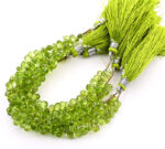 Peridot 4X6mm Faceted Tear Drops (Calibrated) - Image 2