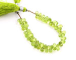 Peridot 4X6mm Faceted Tear Drops (Calibrated) - Image 3