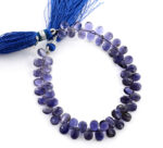 Iolite 5X7mm Faceted Pear(Calibrated)