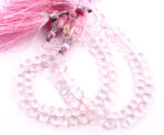 Rose Quartz 5X7mm Faceted Pear(Calibrated)