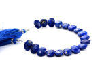 Lapis Lazuli 10X13mm Faceted Oval Faceted (Center Drill) - Image 2