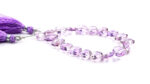 Pink Amethyst 10X13mm Faceted Oval Faceted (Center Drill) - Image 2
